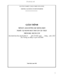 Giáo trình Bảo dưỡng hệ thống điện (Nghề: Vận hành máy thi cần cầu trục - Trung cấp) - Trường Cao đẳng Cơ giới Ninh Bình (2021)