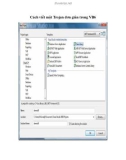 Cách viết một Trojan đơn giản trong VB6