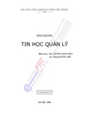 Giáo trình tin học quản lý phần 1