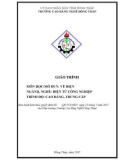 Giáo trình Vẽ điện (Nghề: Điện tử công nghiệp - CĐ/TC): Phần 1 - Trường Cao đẳng Nghề Đồng Tháp