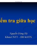 Đề kiêm tra kỹ thuật lập trình