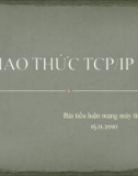 GIAO THỨC TCP/IP