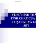 VỀ SỰ HÌNH THÀNH TÍNH CHẤT CỦA ĐẤT LOẠI CÁT VÀ LOẠI SÉT