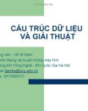 CẤU TRÚC DỮ LIỆU VÀ GIẢI THUẬT-Thuật toán và phân tích thuật toán