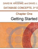 Lecture Database concepts (3rd Edition): Chapter 1 - David M. Kroenke, David J. Auer