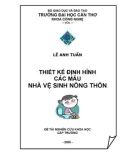 Thiết kế định hình các mẫu nhà vệ sinh nông thôn ThS. Lê Anh Tuấn phần 1