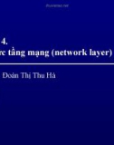 Bài giảng Mạng máy tính: Chương 4a - Đoàn Thị Thu Hà