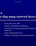 Bài giảng Mạng máy tính: Chương 4 - TS. Trần Quang Diệu (2017)