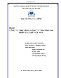 Tiểu luận: Công ty tài chính - công ty cổ phần dầu khí Việt Nam
