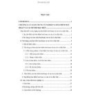 Chuyên đề tốt nghiệp: Nghiệp vụ bảo hiểm hỏa hoạn và các rủi ro đặc biệt tại công ty bảo hiểm Ngân hàng Đầu tư và Phát triển