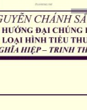 Bài giảng Nguyễn Chánh Sắt: Xu hướng đại chúng hóa và loại hình tiểu thuyết nghĩa hiệp – trinh thám