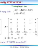 Bài giảng lý thuyết điều khiển tự động - Mô hình toán học, hệ thống điều khiển liên tục part 9