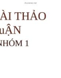 Thuyết trình: Phân tích yếu tố pháp luật và năng lực của các chủ thể tham gia quan hệ lao động