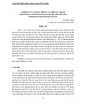 Báo cáo nghiên cứu khoa học: NGHIÊN CỨU SỰ PHÁT TRIỂN CỦA PHÔI CÁ CHẠCH (MISGURNUS ANGUILLICAUDATUS) ĐƯỢC CHUYỂN GEN HORMONE SINH TRƯỞNG NGƯỜI