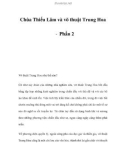 Chùa Thiếu Lâm và võ thuật Trung Hoa - Phần 2