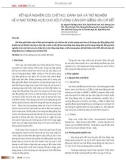 Kết quả nghiên cứu chế tạo, đánh giá và thử nghiệm hệ vi nhũ tương acid cho xử lý vùng cận đáy giếng vỉa cát kết