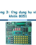 Bài giảng Vi xử lý - Vi điều khiển: Chương 3 - ThS. Phan Đình Duy