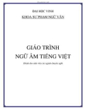 Giáo trình Ngữ âm tiếng Việt: Phần 2