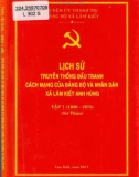 Ebook Lịch sử truyền thống đấu tranh cách mạng của Đảng bộ và nhân dân xã Lâm Kiết anh hùng (1930-1975): Phần 1