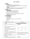 Hóa học 11 - Phenol