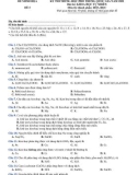 Đề thi thử tốt nghiệp THPT năm 2021 môn Hóa - Đề số 5