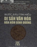 Bước đầu tìm hiểu di sản văn hoá Hán Nôm Bình Dương: Phần 1