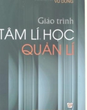 Giáo trình tâm lý học quản lý