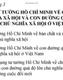 Tư tưởng Hồ Chí Minh - Chương 3