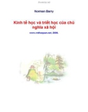 Kinh tế học và triết học của chủ nghĩa xã hội