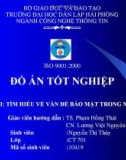 Đồ án tốt nghiệp: Tìm hiểu vấn đề bảo mật trong mạng LAN