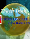 Bài Thuyết Trình đường lối cách mạng ĐCSVN