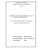 Luận văn: NGHIÊN CỨU MẠNG CẢM BIẾN KHÔNG DÂY – WSN VÀ NHỮNG ĐẶC ĐIỂM LỚP VẬT LÝ