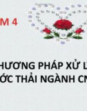 Bài thuyết trình: Phương pháp xử lý nước thải ngành Công nghệ thực phẩm