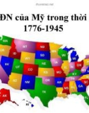 Chính sách đối ngoại Hoa Kỳ 1776-1945