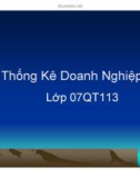 Bài thuyết trình Thống kê doanh nghiệp: Chỉ tiêu thống kê kết quả sản xuất trong doanh nghiệp