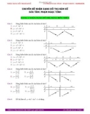 Chuyên đề Nhận dạng đồ thị hàm số