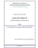 Luận văn Thạc sĩ Quản trị kinh doanh: Đánh giá hiệu quả đầu tư Nhà máy sản xuất phân bón NPK của Tổng công ty Phân bón và Hóa chất Dầu khí