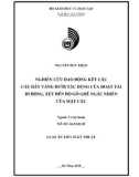 Luận án tiến sĩ Kỹ thuật: Nghiên cứu dao động kết cấu cầu dây văng dưới tác dụng của hoạt tải di động, xét đến độ gồ ghề ngẫu nhiên của mặt cầu