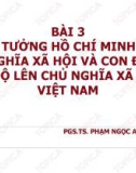 Bài giảng Tư tưởng Hồ Chí Minh: Bài 3 - PGS.TS. Phạm Ngọc Anh