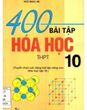 400 Bài tập Hóa học lớp 10: Phần 1 - Ngô Ngọc An