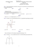 Đề thi thử THPT Quốc gia năm 2021 môn Toán có đáp án - Sở GD&ĐT Hà Tĩnh