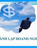 Bài giảng Thành lập doanh nghiệp