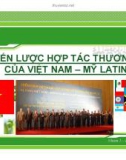 Thuyết trình: Chiến lược hợp tác thương mại của Việt Nam – Mỹ Latinh