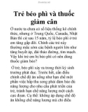 Trẻ béo phì và thuốc giảm cân