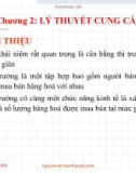 Bài giảng Kinh tế học vi mô: Chương 2 - Nguyễn Văn Vũ An