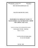 Luận văn Thạc sĩ Tài chính Ngân hàng: Thẩm định tài chính dự án đầu tư mạng di động tại Tập đoàn Bưu chính Viễn Thông Việt nam (VNPT)