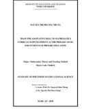 Summary of Doctoral Thesis in Education Science: Train the adaptative skill to Mathematics curriculum development at the primary level for students of primary education