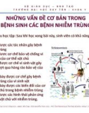 Bài giảng Những vấn đề cơ bản trong bệnh sinh các bệnh nhiễm trùng - ThS. BS Nguyễn Phúc Học