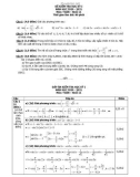 Đề kiểm tra học kì 1 môn Toán lớp 11 năm học 2020-2021 (Có hướng dẫn giải)
