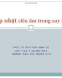 Bài giảng Cập nhật siêu âm trong suy tim - PGS.TS. Nguyễn Anh Vũ